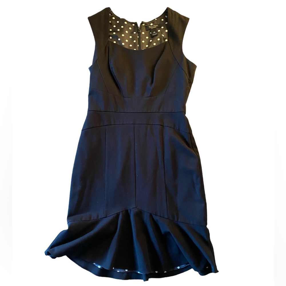 Black House White Market black trumpet dress
